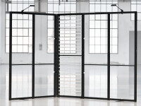MultiFabric Messesystem mit LED Beleuchtung kombiniert MultiFabric Messesystem mit LED Beleuchtung kombiniert