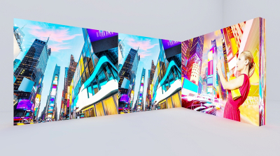LED Faltdisplay Silicon Fabric LED Faltdisplay Silicon Fabric